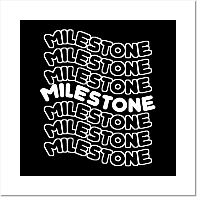 milestone white Wall Art by radeckari25